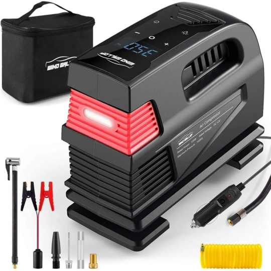 Digital Tire Inflator Portable Air Compressor