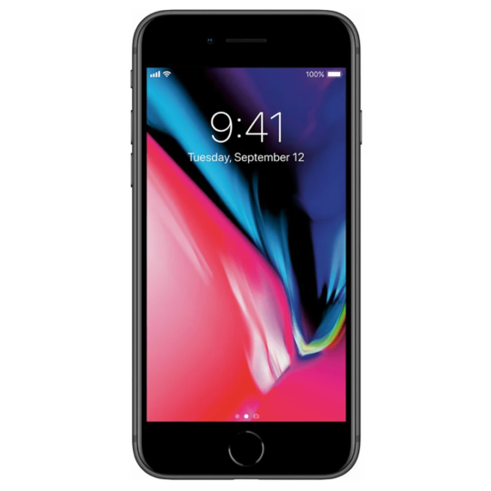 Iphone 8 64GB GSM Unlocked Phone 12MP Camera - Space Gray (Used)