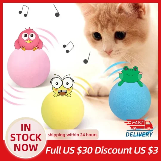 Smart Cat Toy Interactive Ball