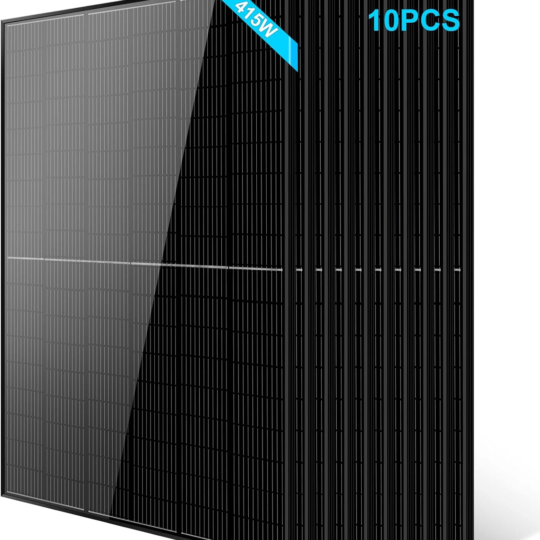 10Pcs 415W Monocrystalline Solar Panel