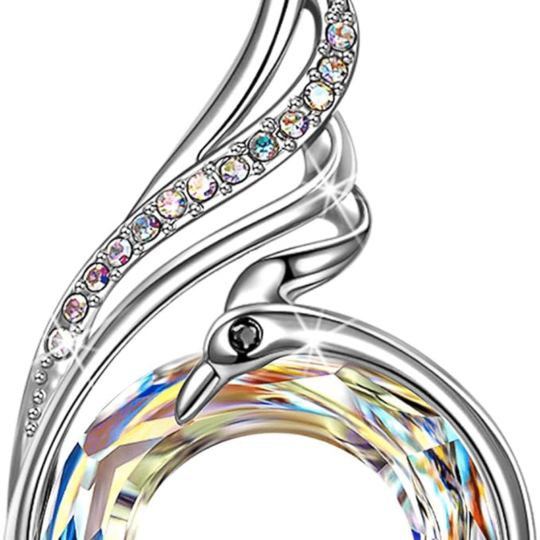 Rise from the Ashes Phoenix Necklace