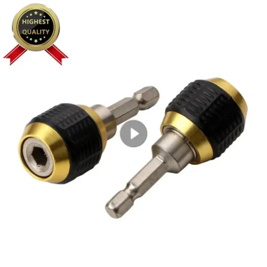 1 PCS 60mm Electric Magnetic Drill Bit Holder Quick Release Screwdriver Bit Holder 1/4 Hex Shank Power Tools Drill Accessories