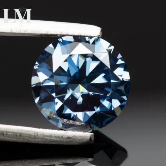 Lab Grown Royal Blue with GRA Certificate