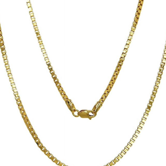Squared Gold Chain