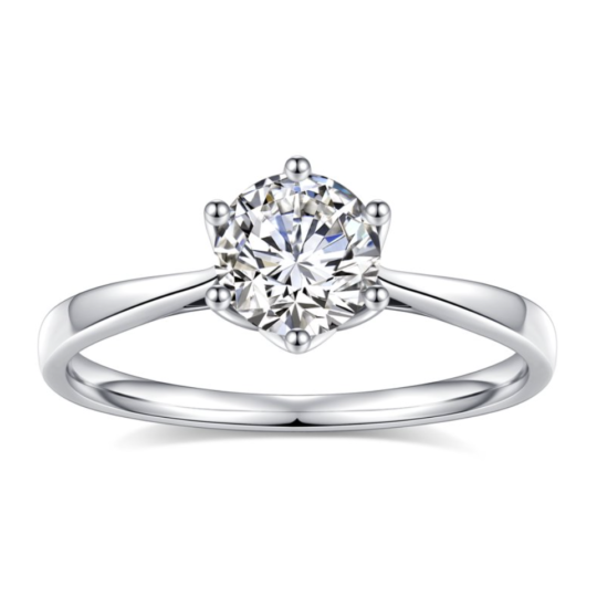 1 CT Lab Grown Diamond Ring