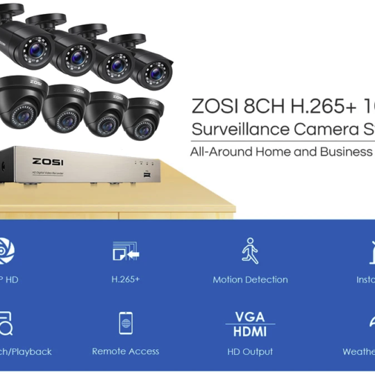 ZOSI 5mp Lite 8CH DVR