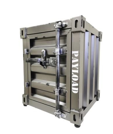 Steel Corner Table Container